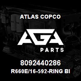 8092440286 Atlas Copco R660E/16-592-RING BIT SET | AGA Parts