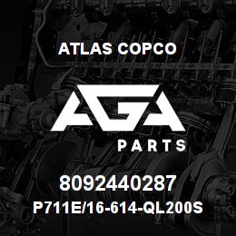 8092440287 Atlas Copco P711E/16-614-QL200S | AGA Parts