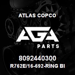 8092440300 Atlas Copco R762E/16-692-RING BIT SET | AGA Parts