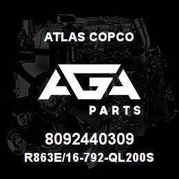 8092440309 Atlas Copco R863E/16-792-QL200S | AGA Parts
