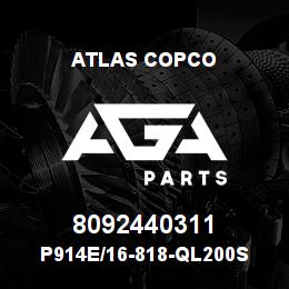 8092440311 Atlas Copco P914E/16-818-QL200S | AGA Parts