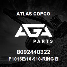 8092440322 Atlas Copco P1016E/16-910-RING BIT | AGA Parts
