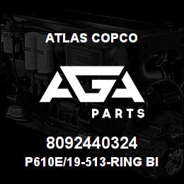 8092440324 Atlas Copco P610E/19-513-RING BIT | AGA Parts