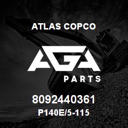 8092440361 Atlas Copco P140E/5-115 | AGA Parts