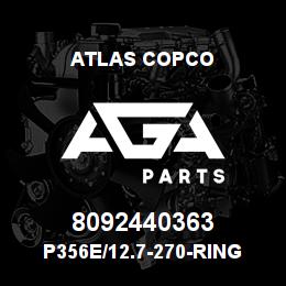 8092440363 Atlas Copco P356E/12.7-270-RING BIT | AGA Parts
