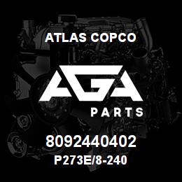 8092440402 Atlas Copco P273E/8-240 | AGA Parts