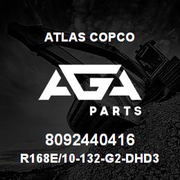 8092440416 Atlas Copco R168E/10-132-G2-DHD350 PILOT | AGA Parts