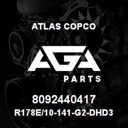 8092440417 Atlas Copco R178E/10-141-G2-DHD350 PILOT | AGA Parts