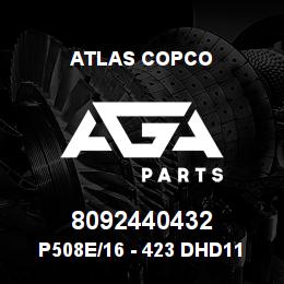 8092440432 Atlas Copco P508E/16 - 423 DHD112 PILOT | AGA Parts