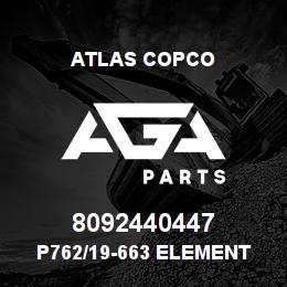 8092440447 Atlas Copco P762/19-663 ELEMENT RING | AGA Parts