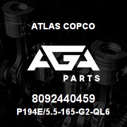 8092440459 Atlas Copco P194E/5.5-165-G2-QL60 PILOT | AGA Parts