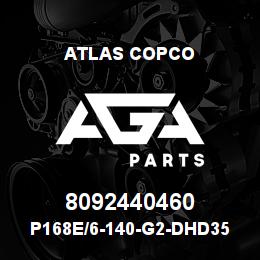 8092440460 Atlas Copco P168E/6-140-G2-DHD350 PILOT | AGA Parts
