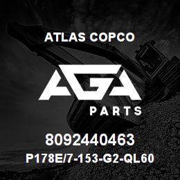 8092440463 Atlas Copco P178E/7-153-G2-QL60 PILOT | AGA Parts