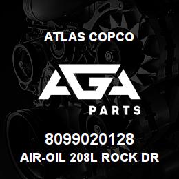 8099020128 Atlas Copco AIR-OIL 208L ROCK DRILL | AGA Parts