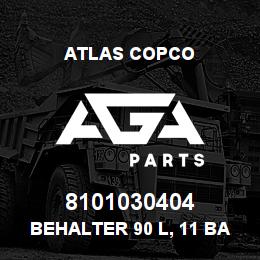 8101030404 Atlas Copco Behalter 90 l, 11 bar | AGA Parts