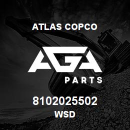 8102025502 Atlas Copco WSD | AGA Parts