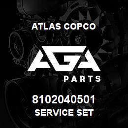 8102040501 Atlas Copco SERVICE SET | AGA Parts