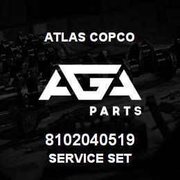 8102040519 Atlas Copco SERVICE SET | AGA Parts