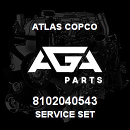 8102040543 Atlas Copco SERVICE SET | AGA Parts
