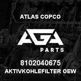 8102040675 Atlas Copco Aktivkohlefilter Oewamat 5 nicht für OSW | AGA Parts
