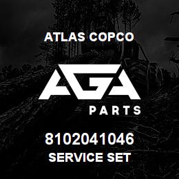 8102041046 Atlas Copco SERVICE SET | AGA Parts