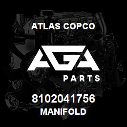 8102041756 Atlas Copco MANIFOLD | AGA Parts