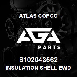 8102043562 Atlas Copco INSULATION SHELL EWD | AGA Parts