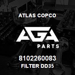 8102260083 Atlas Copco FILTER DD35 | AGA Parts