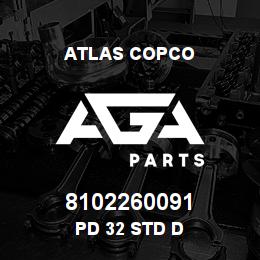 8102260091 Atlas Copco PD 32 STD D | AGA Parts