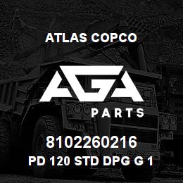 8102260216 Atlas Copco PD 120 STD DPG G 1 | AGA Parts