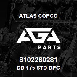 8102260281 Atlas Copco DD 175 STD DPG | AGA Parts