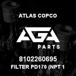 8102260695 Atlas Copco FILTER PD170 (NPT 1 1/2) | AGA Parts