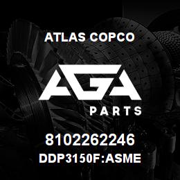 8102262246 Atlas Copco DDP3150F:ASME | AGA Parts