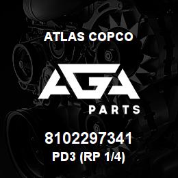 8102297341 Atlas Copco PD3 (RP 1/4) | AGA Parts