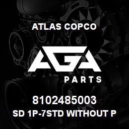 8102485003 Atlas Copco SD 1P-7STD WITHOUT PURGE PLUT | AGA Parts