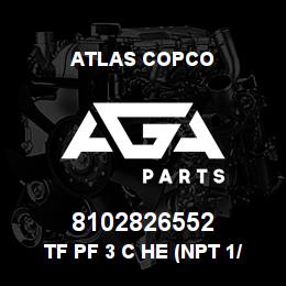 8102826552 Atlas Copco TF PF 3 C HE (NPT 1/2) | AGA Parts