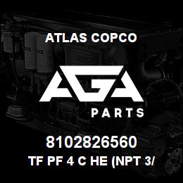 8102826560 Atlas Copco TF PF 4 C HE (NPT 3/4) | AGA Parts