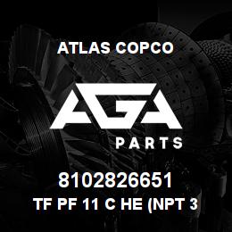 8102826651 Atlas Copco TF PF 11 C HE (NPT 3) | AGA Parts