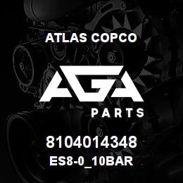 8104014348 Atlas Copco ES8-0_10BAR | AGA Parts