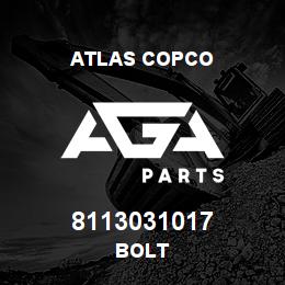 8113031017 Atlas Copco BOLT | AGA Parts