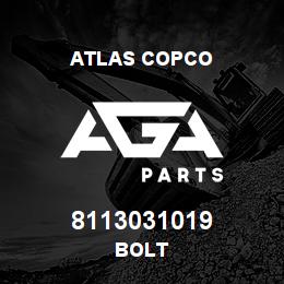 8113031019 Atlas Copco BOLT | AGA Parts