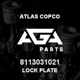 8113031021 Atlas Copco LOCK PLATE | AGA Parts