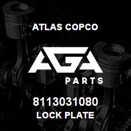 8113031080 Atlas Copco LOCK PLATE | AGA Parts