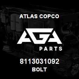 8113031092 Atlas Copco BOLT | AGA Parts