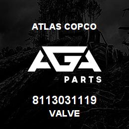 8113031119 Atlas Copco VALVE | AGA Parts