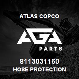 8113031160 Atlas Copco HOSE PROTECTION | AGA Parts