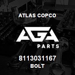 8113031167 Atlas Copco BOLT | AGA Parts