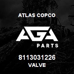 8113031226 Atlas Copco VALVE | AGA Parts