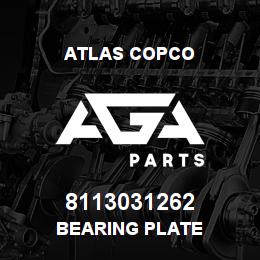 8113031262 Atlas Copco BEARING PLATE | AGA Parts