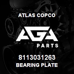 8113031263 Atlas Copco BEARING PLATE | AGA Parts